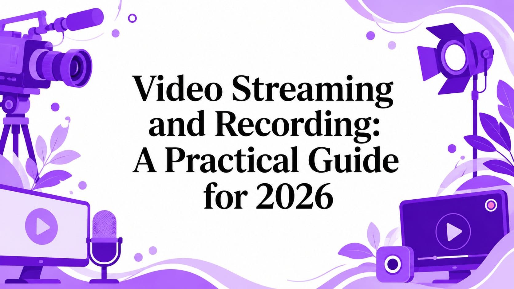 Video Streaming and Recording: A Practical Guide for 2026