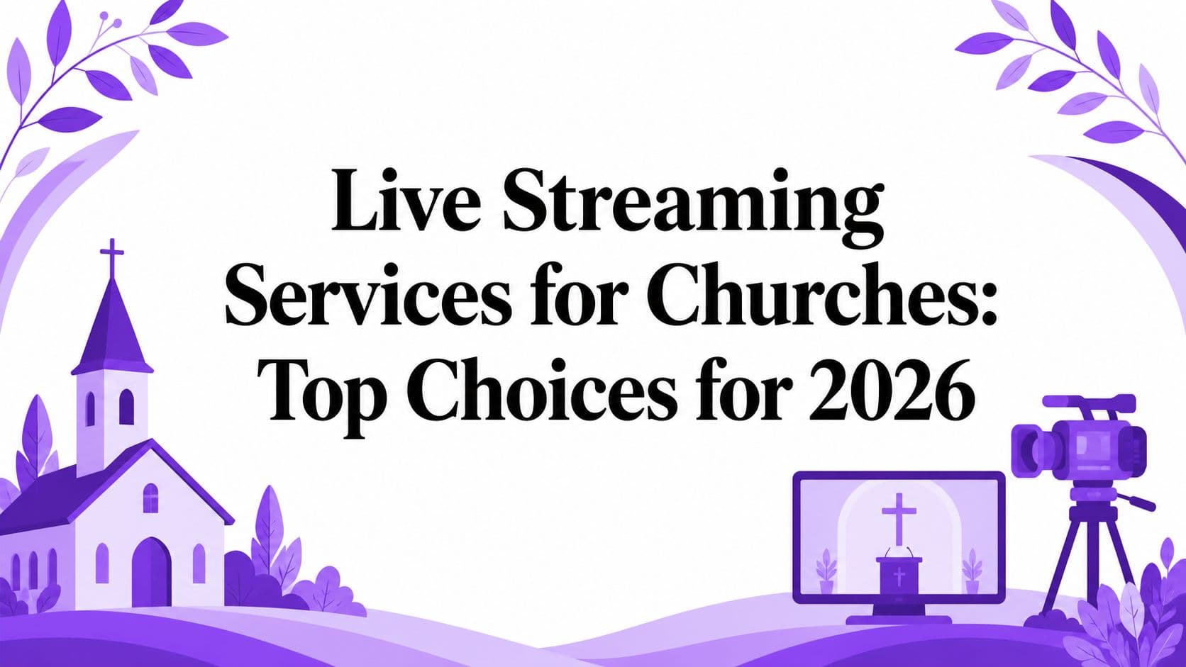 Live Streaming Services for Churches: Top Choices for 2026