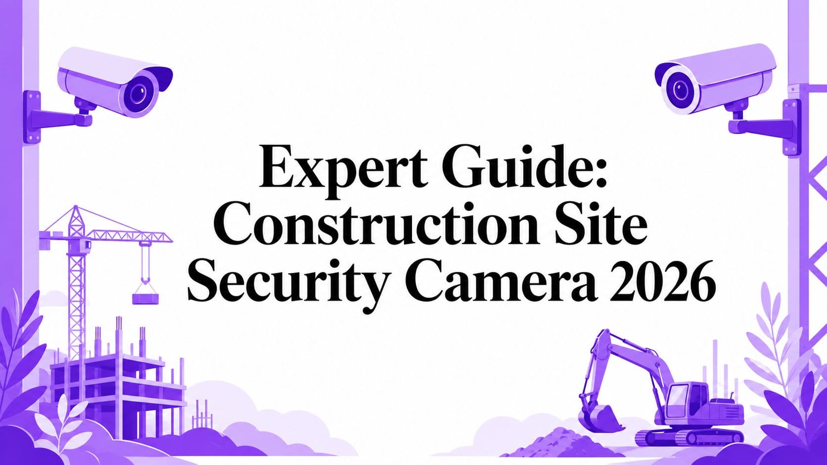 Expert Guide: Construction Site Security Camera 2026