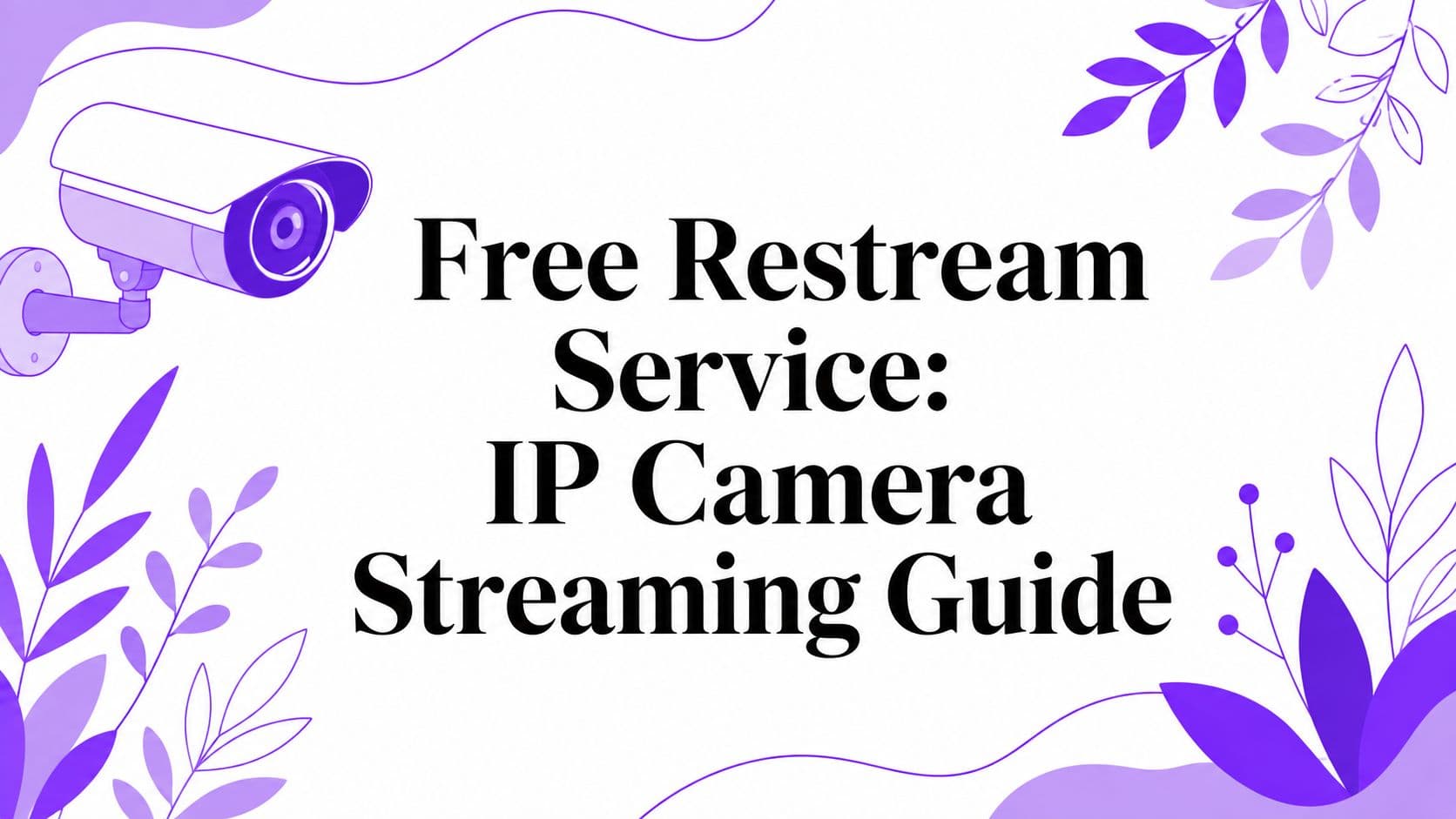 Free Restream Service: IP Camera Streaming Guide