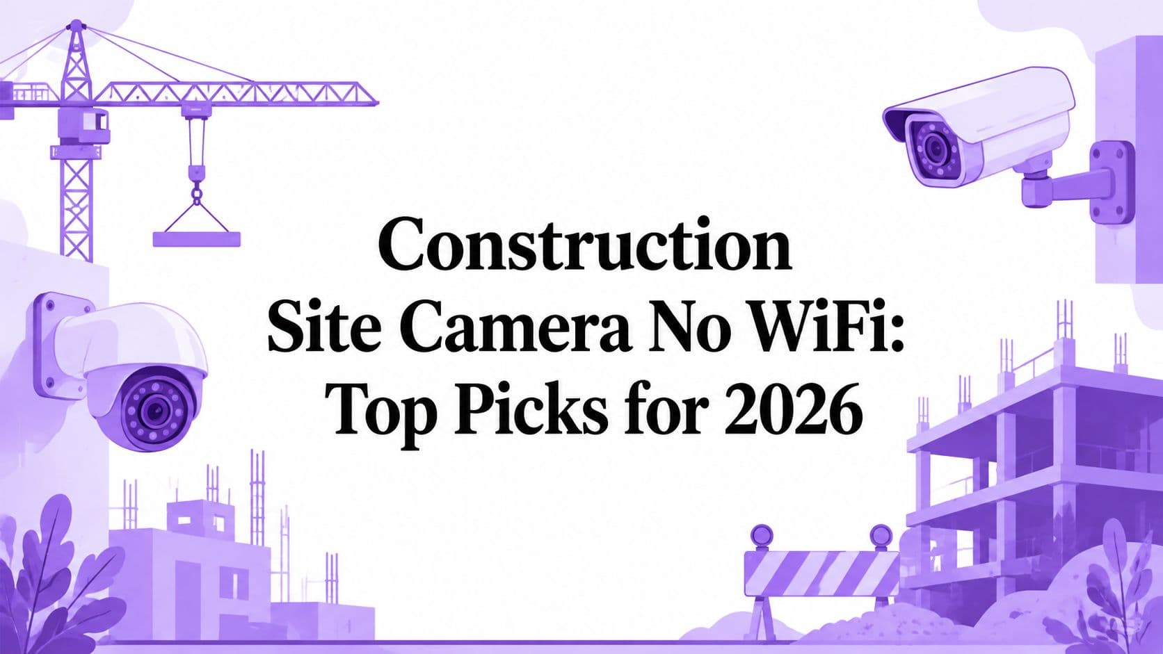 Construction Site Camera No WiFi: Top Picks for 2026