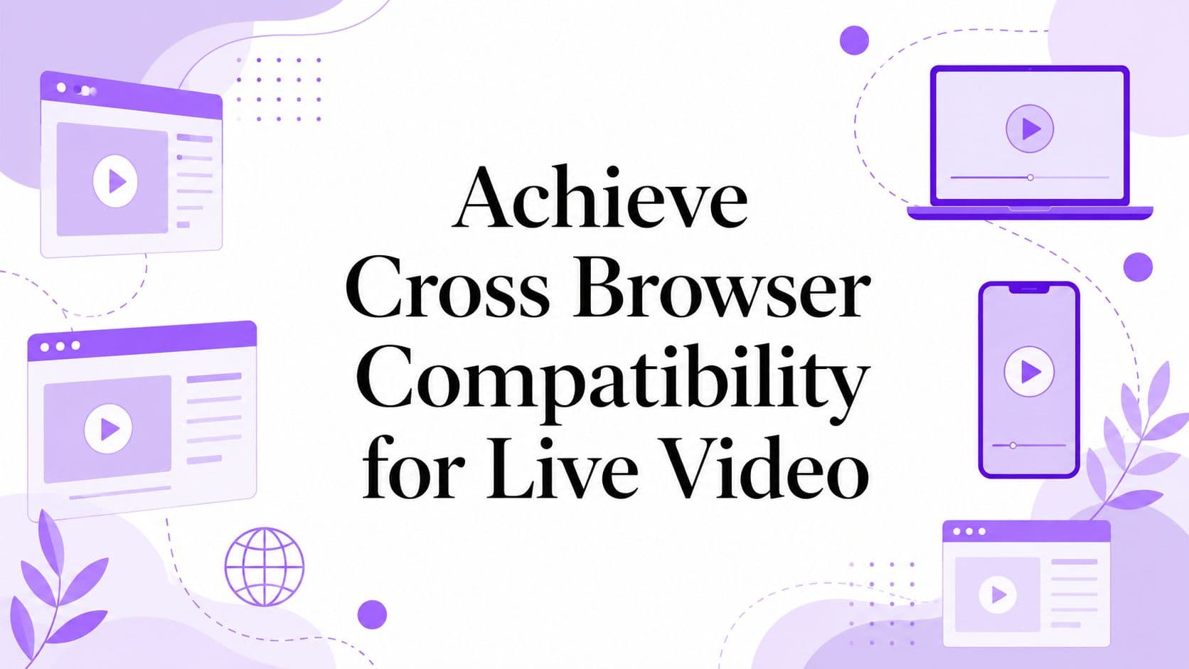 Achieve Cross Browser Compatibility for Live Video