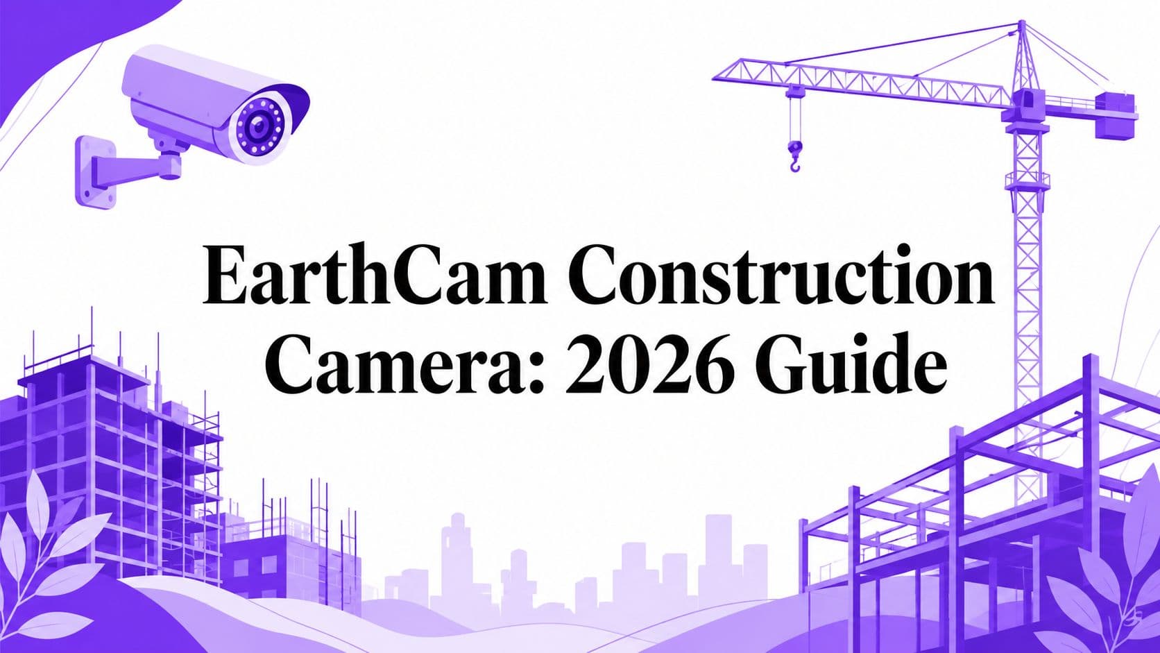 EarthCam Construction Camera: 2026 Guide