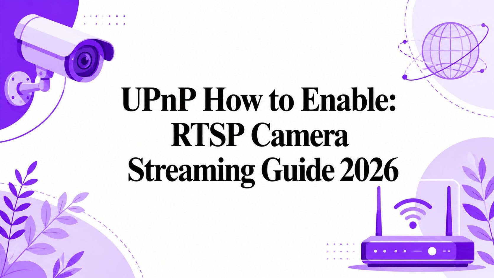 UPnP How to Enable: RTSP Camera Streaming Guide 2026