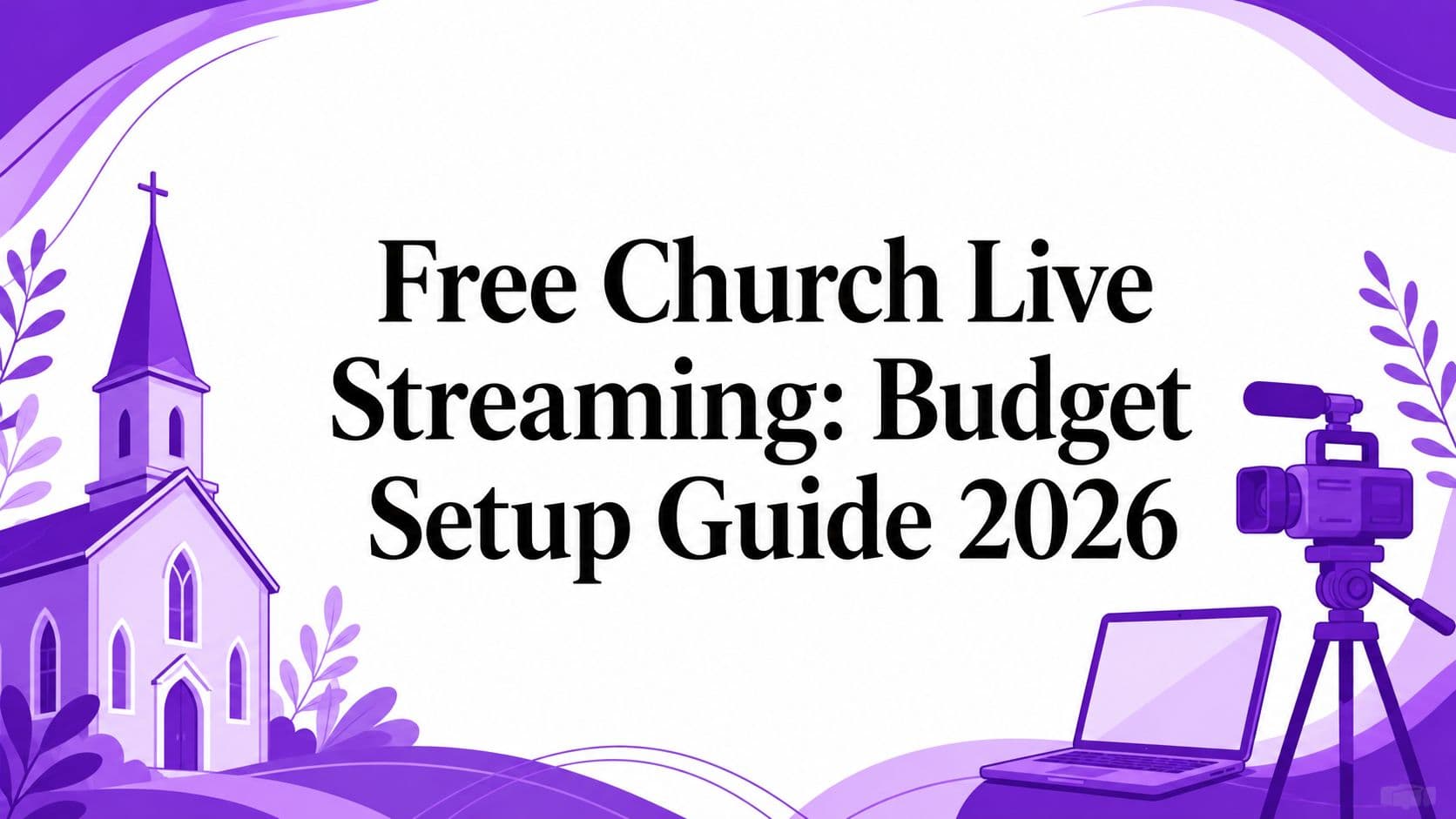 Free Church Live Streaming: Budget Setup Guide 2026