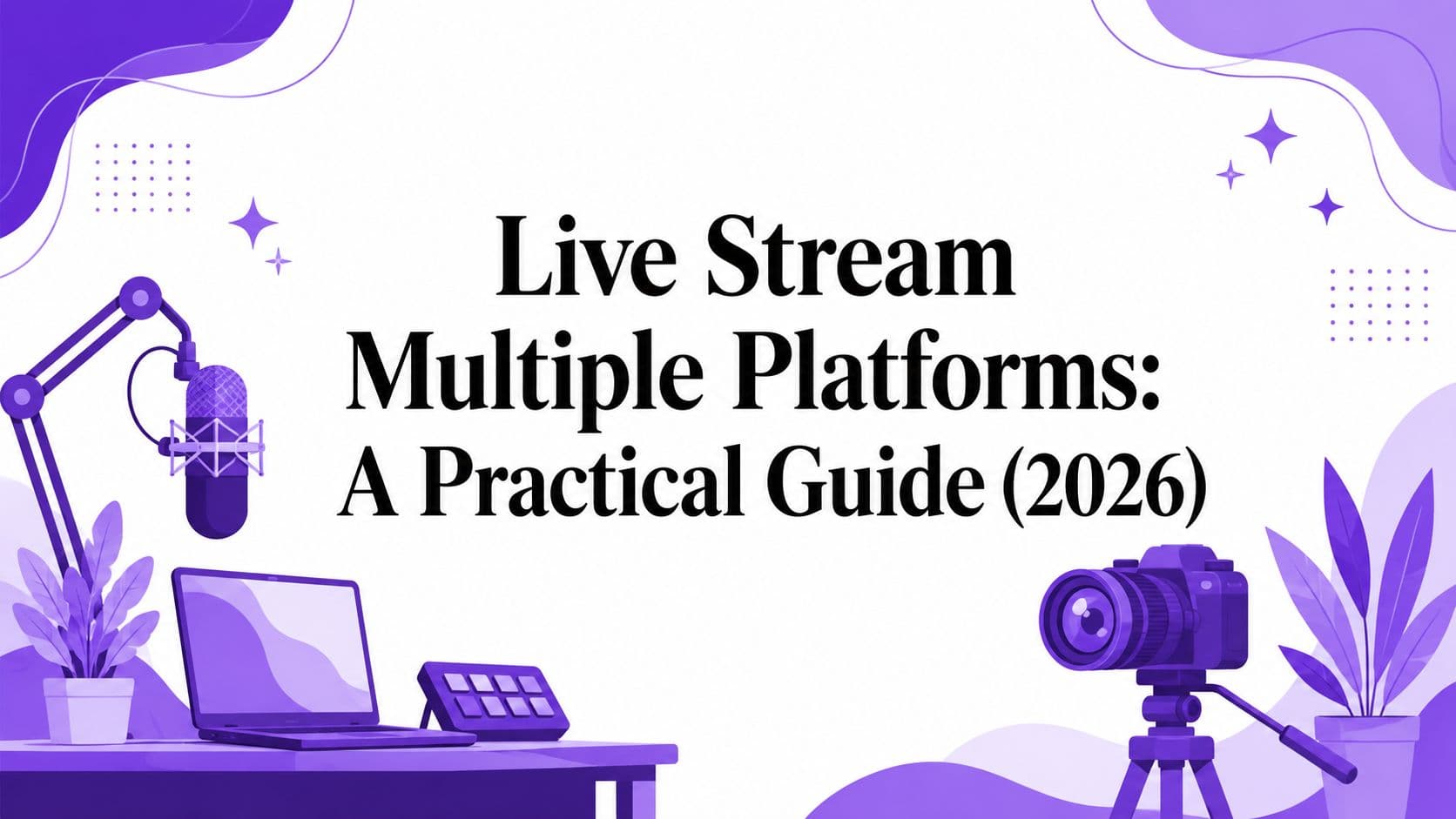 Live Stream Multiple Platforms: A Practical Guide (2026) illustration