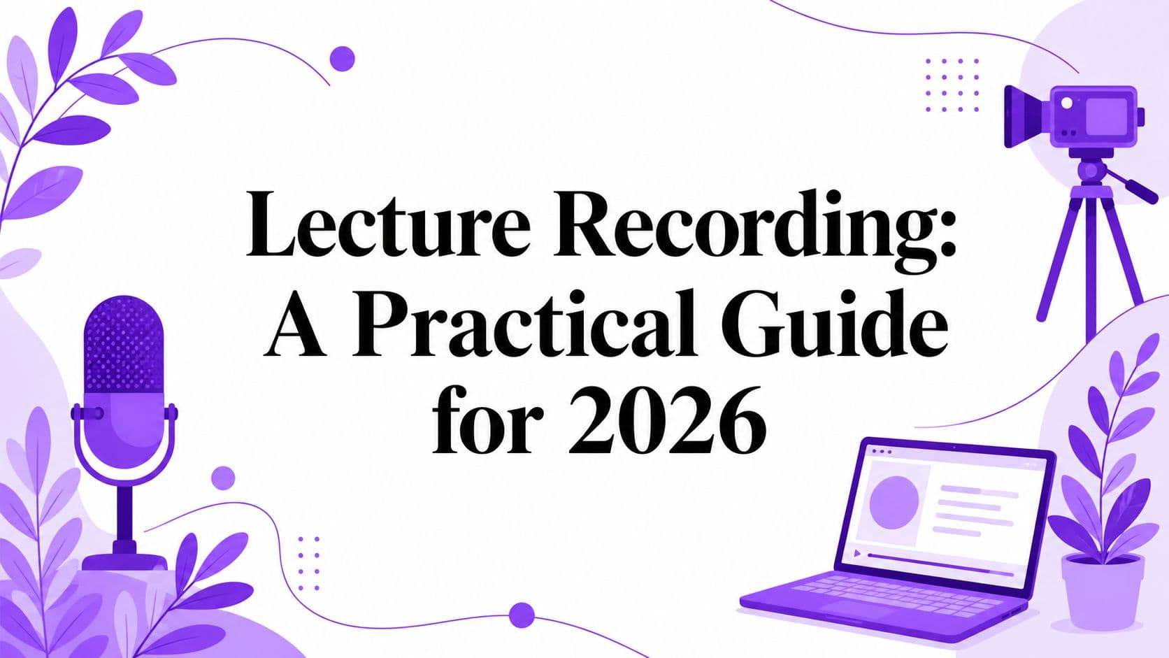 Lecture Recording: A Practical Guide for 2026