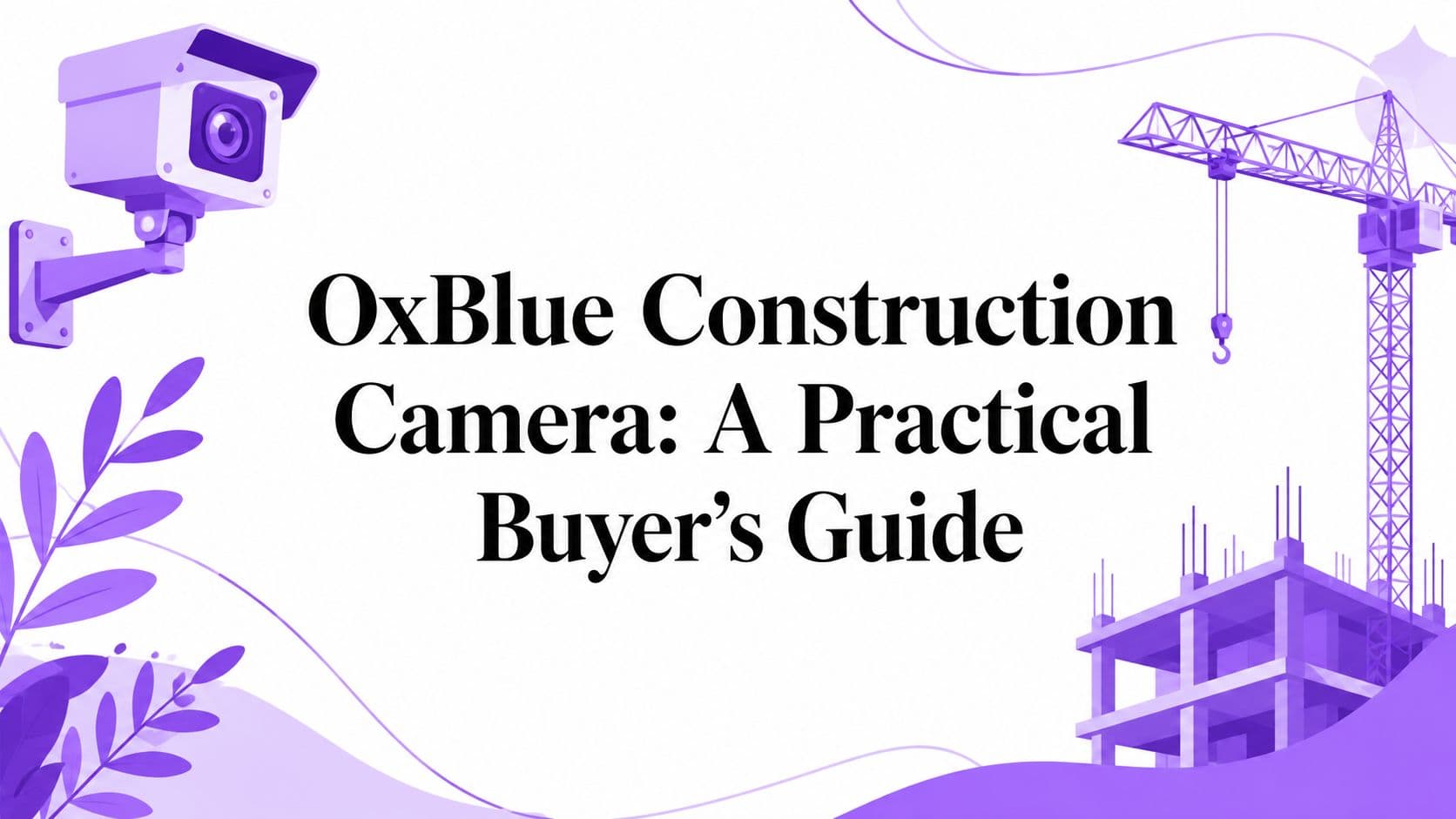 OxBlue Construction Camera: A Practical Buyer's Guide