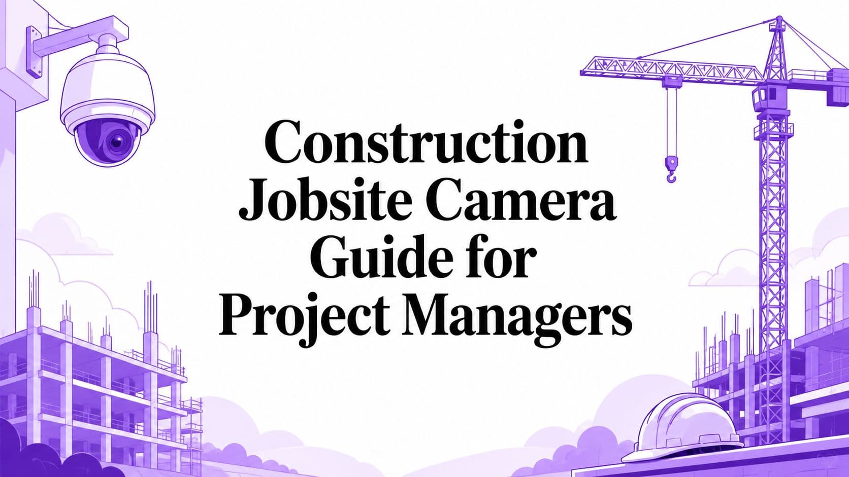 Construction Jobsite Camera Guide for Project Managers